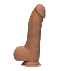 Doc Johnson Master D 19 cm model z jądrami, podwojna gęstość ULTRASKYN