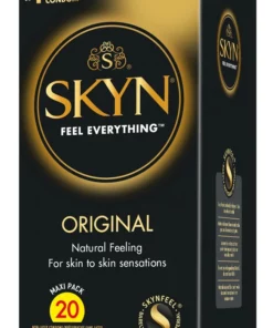 SKYN ORIGINAL - Prezerwatywy Sensoprene 20 szt. nielateksowe 53mm