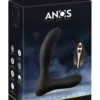 ANOS RC Prostate Plug Czarny - Wibrator Prostaty 7 Trybow z Pilotem