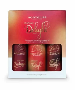 BodyGliss Travel Edition 3-pack Zestaw Mini Żeli Aromatycznych 3x30ml