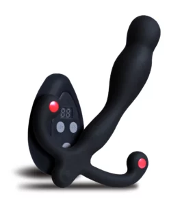 Aneros Eupho Syn V Czarny - Model wibrujący z pilotem, silikon