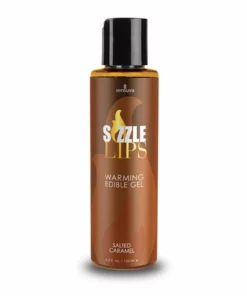 Sensuva Sizzle Lips Salted Caramel żel rozgrzewający jadalny 125ml