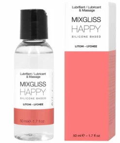 Mixgliss Happy Litchi Silikonowy Żel Intymny 50 ml - aromat liczi