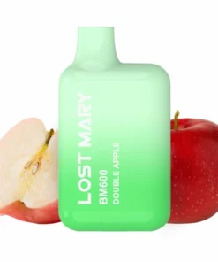 Lost Mary BM600 Podwojny Jabłko 2% Jednorazowy Vape 600 zaciągnięć