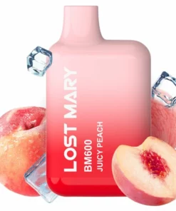 Lost Mary BM600 Jednorazowy Vaper 2% Peach - Kompaktowy Model 600 Zaciągnięć