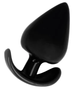 Addicted Toys Korek Intymny Silikonowy 11 cm Czarny Ergonomiczny