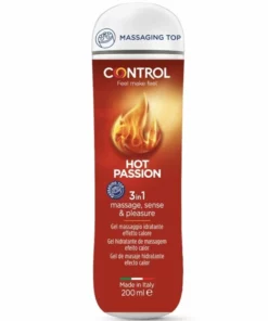 Control Hot Passion Żel intymny 3w1 rozgrzewający 200 ml