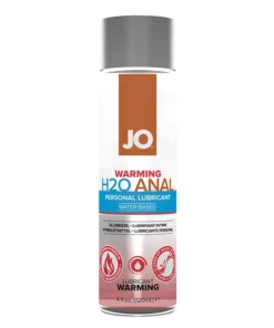 System JO H2O Anal Warming 120 ml - wodny żel rozgrzewający, gęsty