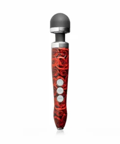 DOXY Die Cast 3R Wand Massager Rose - kompaktowy masażer bezprzewodowy
