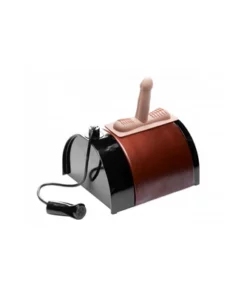 XR Brands LoveBotz Saddle Deluxe - maszyna intymna na kołkach z podwojnym mocowaniem