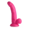 XR Brands POP model anatomiczny z przyssawką 19 cm kolor makowy