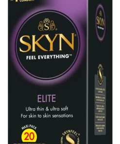 SKYN Elite Poliizoprenowe Prezerwatywy Cienkie i Wilgotne 20 szt.