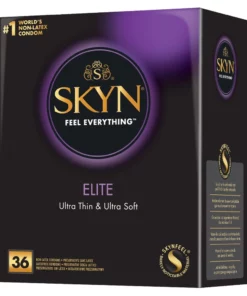 SKYN Elite 36 szt. prezerwatywy ultra cienkie nielateksowe wilgotne