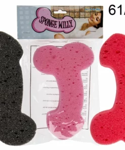 Sponge Willy Gąbka do Mycia Mix Kolorow 19x12x3 cm Prezent