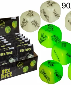 Kheper Games Kości Świecące Kamasutra - Gra dla Par, 2 sztuki