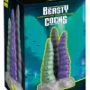 Beasty Cocks Triple Tentacle silikonowy model 3-w-1, elastyczny, 22 cm
