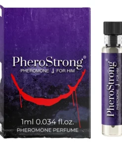 PheroStrong J For Him perfumy z feromonami, irys, ambra, 1 ml