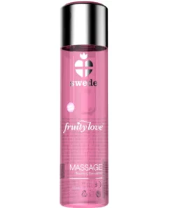 Swede Fruity Love Olejek do masażu truskawkowe wino efekt rozgrzewający 120ml