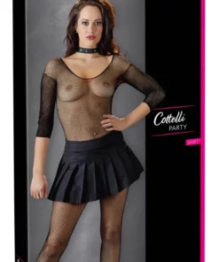 Cottelli Party Mini Spodniczka Czarna M z Boczny Suwakiem