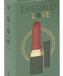 Emerald Love Lipstick Mini - kompaktowy model z 10 trybami pracy, wodoodporny