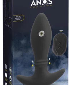 Anos RC Moving Rings - Korek analny z funkcją wibracji i ruchem pierścieni