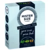 Mister Size Test Box prezerwatywy 47-49-53 mm XS/S/M ultracienkie 3 szt.
