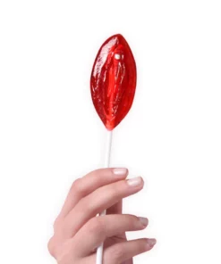 Sweet Lollipop Truskawkowy Lizak w Kształcie Symbolu, 30g, 21cm