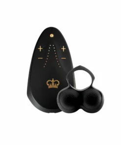 Hot Octopuss JETT TURBO pierścień wibrujący z technologią Treble & Bass, czarny