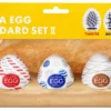 Tenga Egg Standard Zestaw 3 modeli - Twister, Bouncy, Silky, elastyczne etui