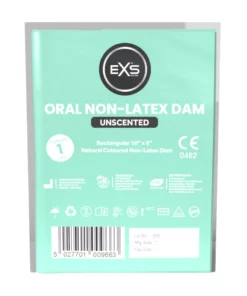 EXS Non-Latex Oral Dam Bezsmakowa Powłoka Ochronna 1 sztuka
