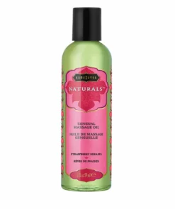 Kama Sutra Naturals Massage Oil Truskawka 59ml - Olejek do masażu