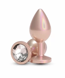 nsnovelties Iridescent Plug Medium chromowana anatomiczna średnia