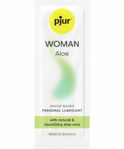 pjur Woman Aloe lubrykant na bazie wody z aloesem 2 ml probka