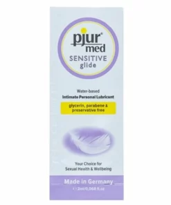 Pjur Med Sensitive Glide lubrykant wodny neutralny 2 ml