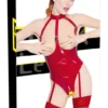 Black Level Body Vinylowe Czerwone Bez Miseczek i Kroczowe M
