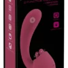 Javida 2-Function Vibrator & Licking System silikonowy 20,6 cm fioletowy