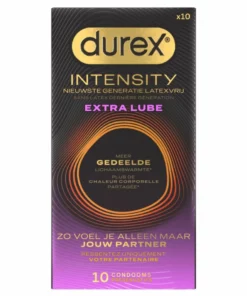 Durex Intensity Extra Lube 10 szt. - prezerwatywy z dodatkowym nawilżeniem
