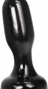 All Black Korek model z rowkami 19,5 cm - anatomiczny kształt