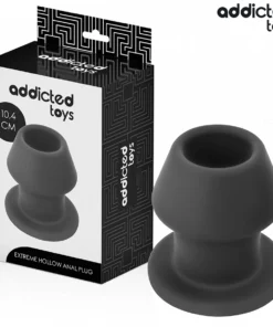 Addicted Toys Extreme Hollow Plug L silikonowy anatomiczny 10,4 cm