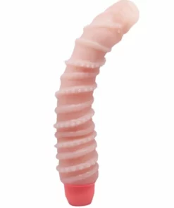 BAILE Flexi Vibe Spiralny wibrator elastyczny 19,5 cm cielisty
