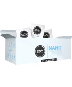 EXS Nano Thin prezerwatywy ultracienkie 144 sztuki opakowanie zbiorcze