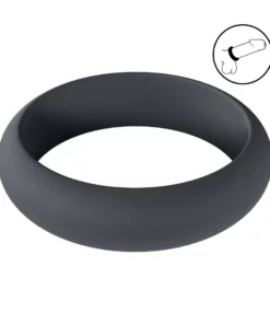 LEVELZ Wide O Pierścień Silikonowy 35mm Czarny Anatomiczny