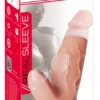 Realistixxx Real Sleeve Clit S - silikonowa nakładka wibrująca z pierścieniem