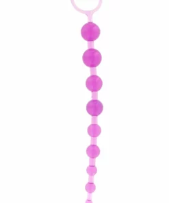 ToyJoy Thai Toy Beads kulki intymne silikonowe czarne 21 cm