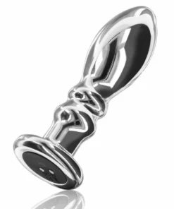 TOYJOY The Slider Vibrating Plug Medium stalowy, 7 trybow wibracji