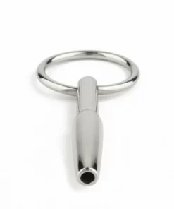 Mr. Steel Uretheral Open Plug stalowy anatomiczny z otwartym kanałem 8 mm