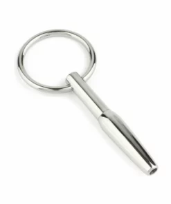 Mr. Steel Uretheral Open Plug stalowy anatomiczny z otwartym kanałem 8 mm