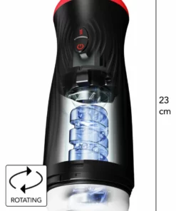 HIDDEN DESIRE Vortex Thrust - maszyna intymna z rotacją i ruchem gora-doł
