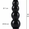 HIDDEN DESIRE Extreme Buttplug Balls 32 cm - model XXL, PVC, czarny