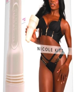 Fleshlight Nicole Kitt Purrrrrfection maszyna intymna Superskin 25 cm